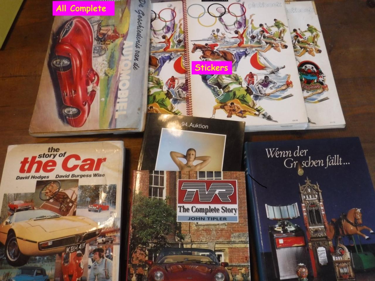 1900 Car Books Classic Cars