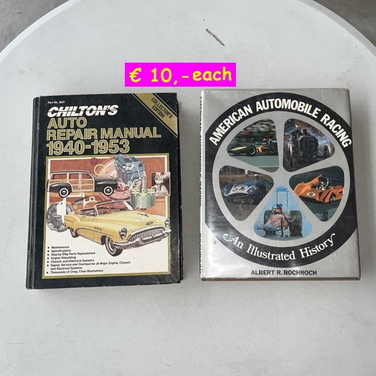 1900 Car Books Classic Cars