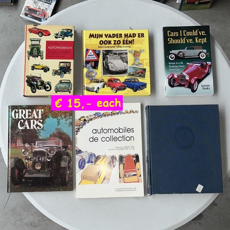 1900 Car Books Classic Cars