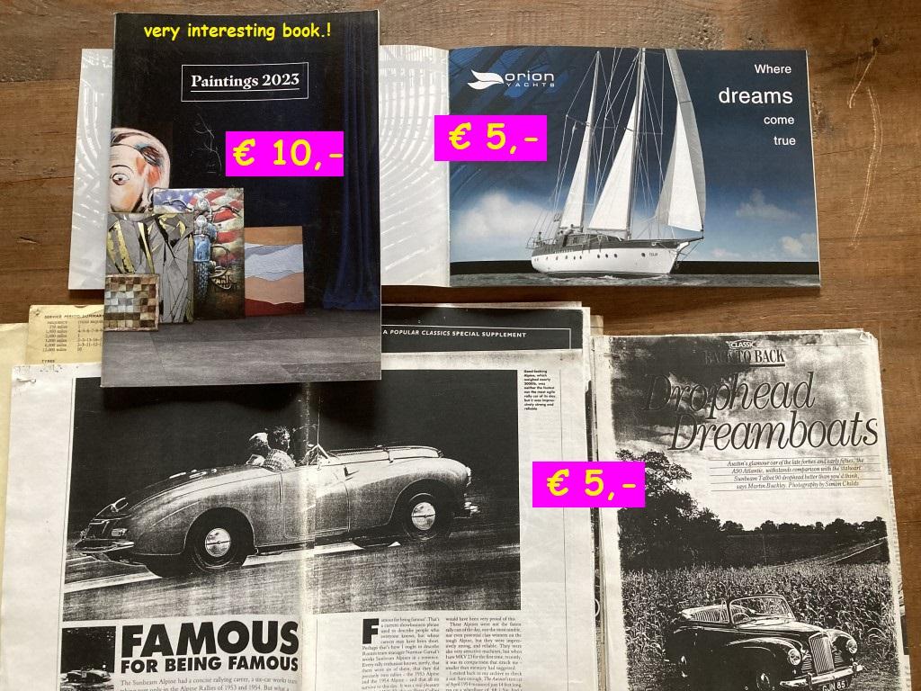 1900 Car Brochures Brochures / Folders / Photos / Drawings