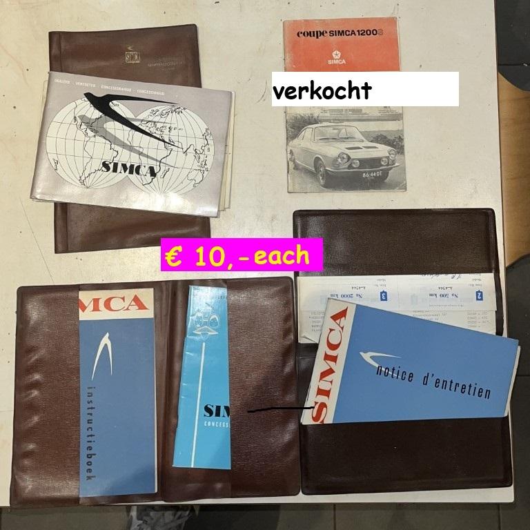 1900 Car Brochures Brochures / Folders / Photos / Drawings