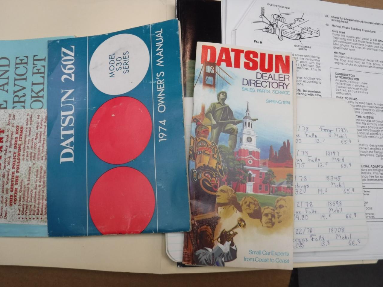 1900 Instruction Books Car instr Books