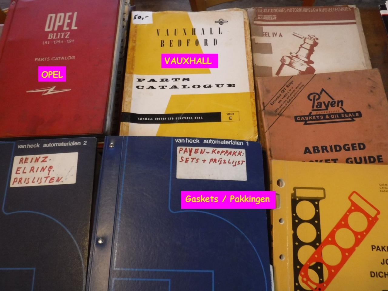 1900 Instruction Books Car instr Books