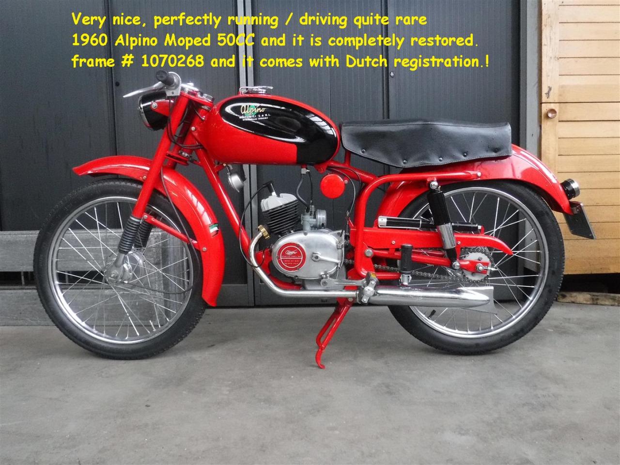 1960 Alpino moped #3