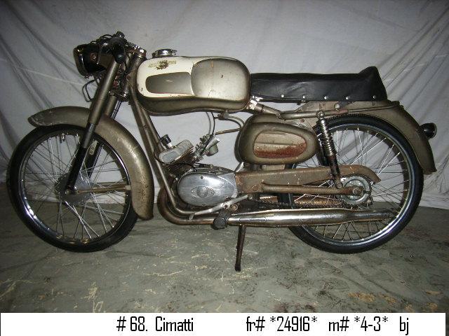 1956 Cimatti Moped