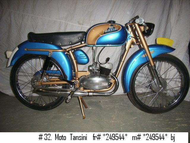 1955 Moto Tansini Grillo Export 4V