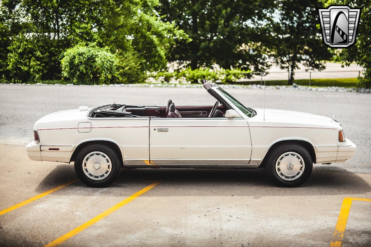 1986 Chrysler Lebaron