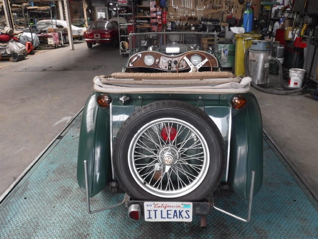 1949 MG TC green nr. 6550