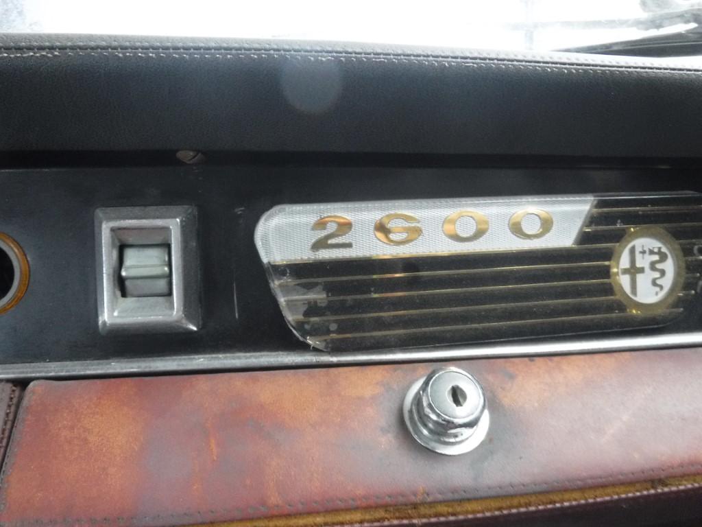 1962 Alfa Romeo 2600 Sprint