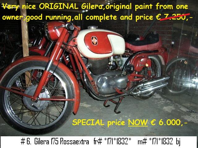 1959 Gilera 175 Rossa Extra