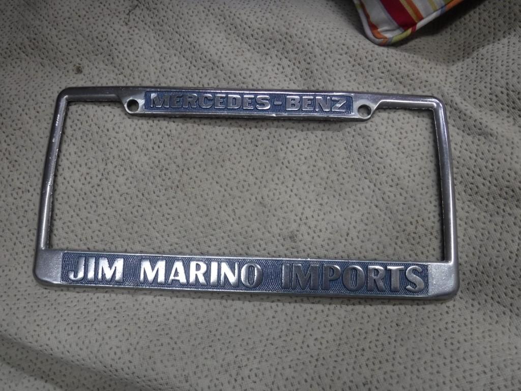 1990 Collectables Number plates-holders