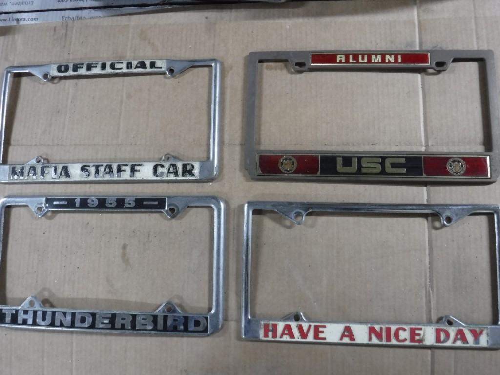 1990 Collectables Number plates-holders