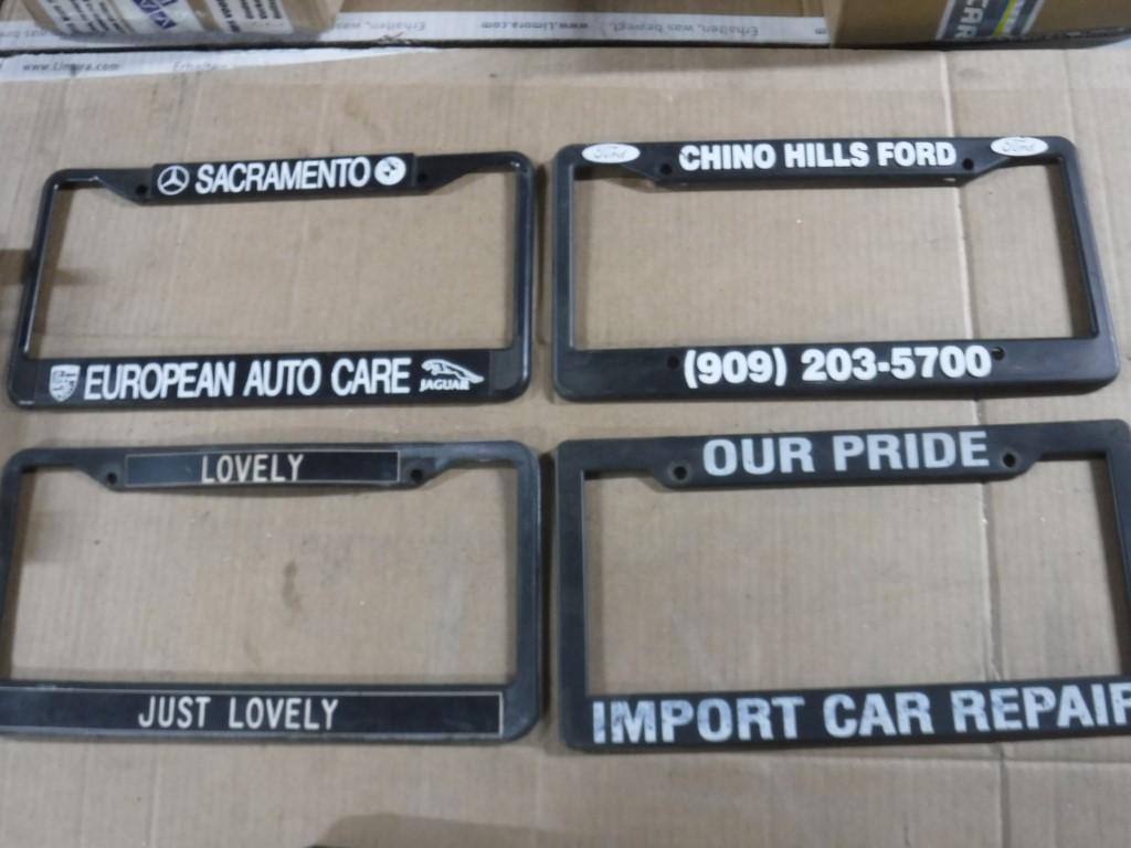 1990 Collectables Number plates-holders