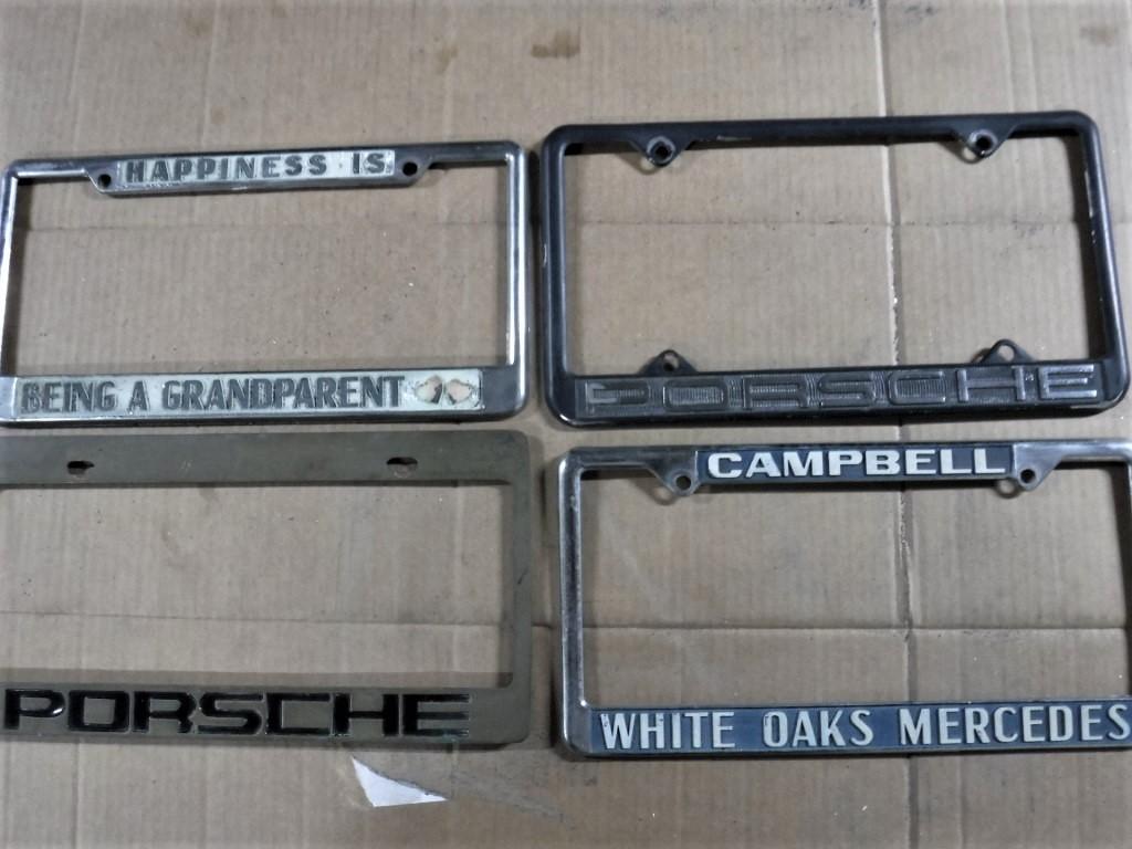 1990 Collectables Number plates-holders