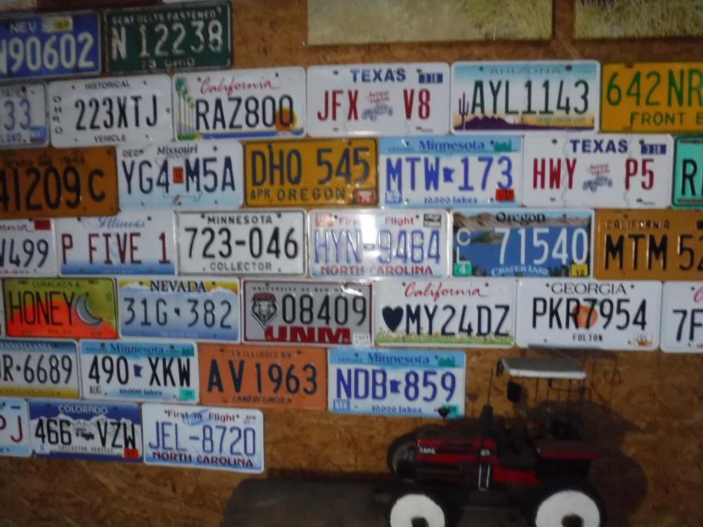 1990 Collectables Number plates-holders