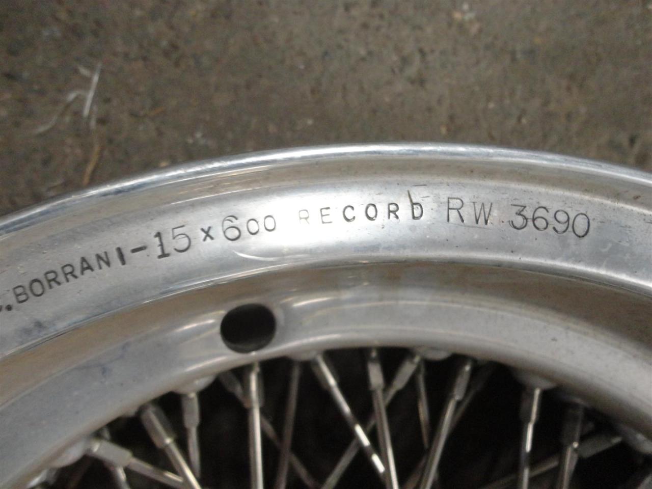 1900 Borrani 15 inch # 3690