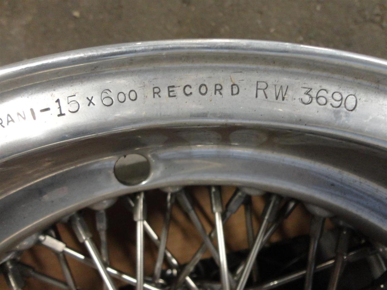 1900 Borrani 15 inch # 3690