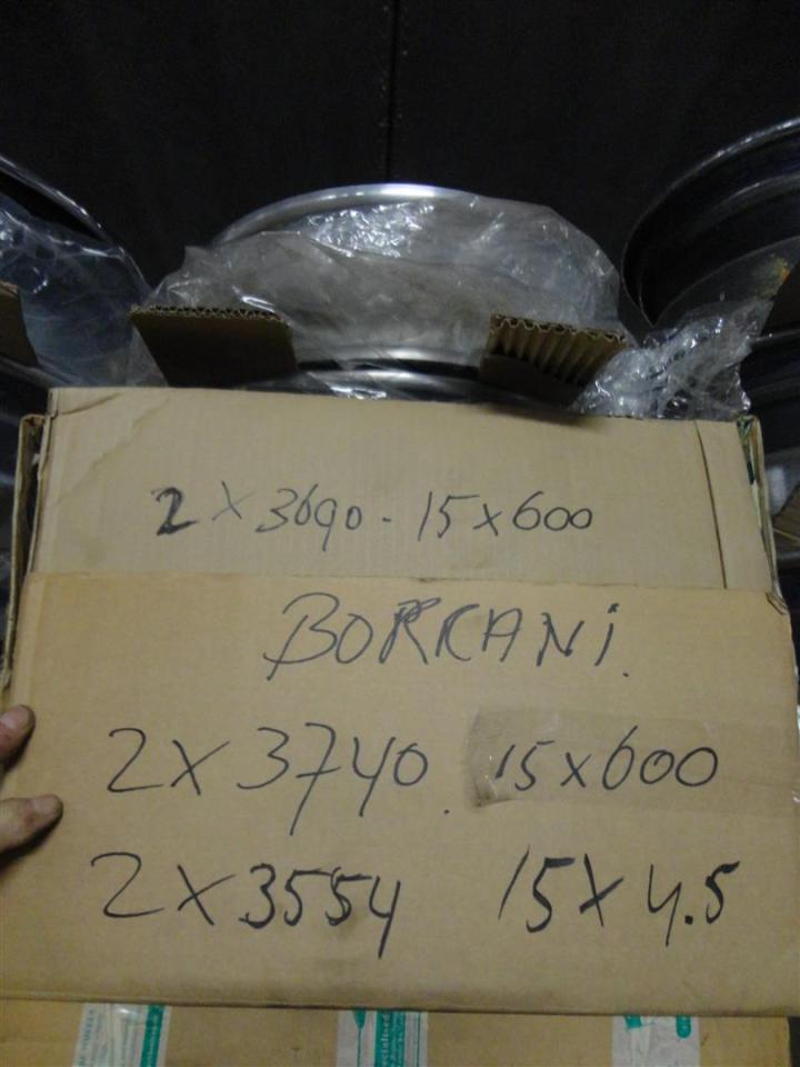 1900 Borrani 15 inch #3740 &amp; 3554