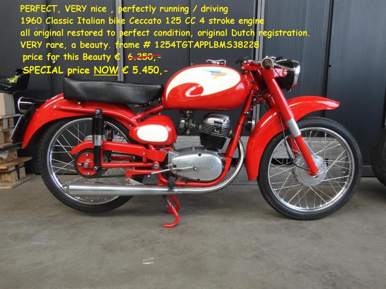 1960 Ceccato 125 CC
