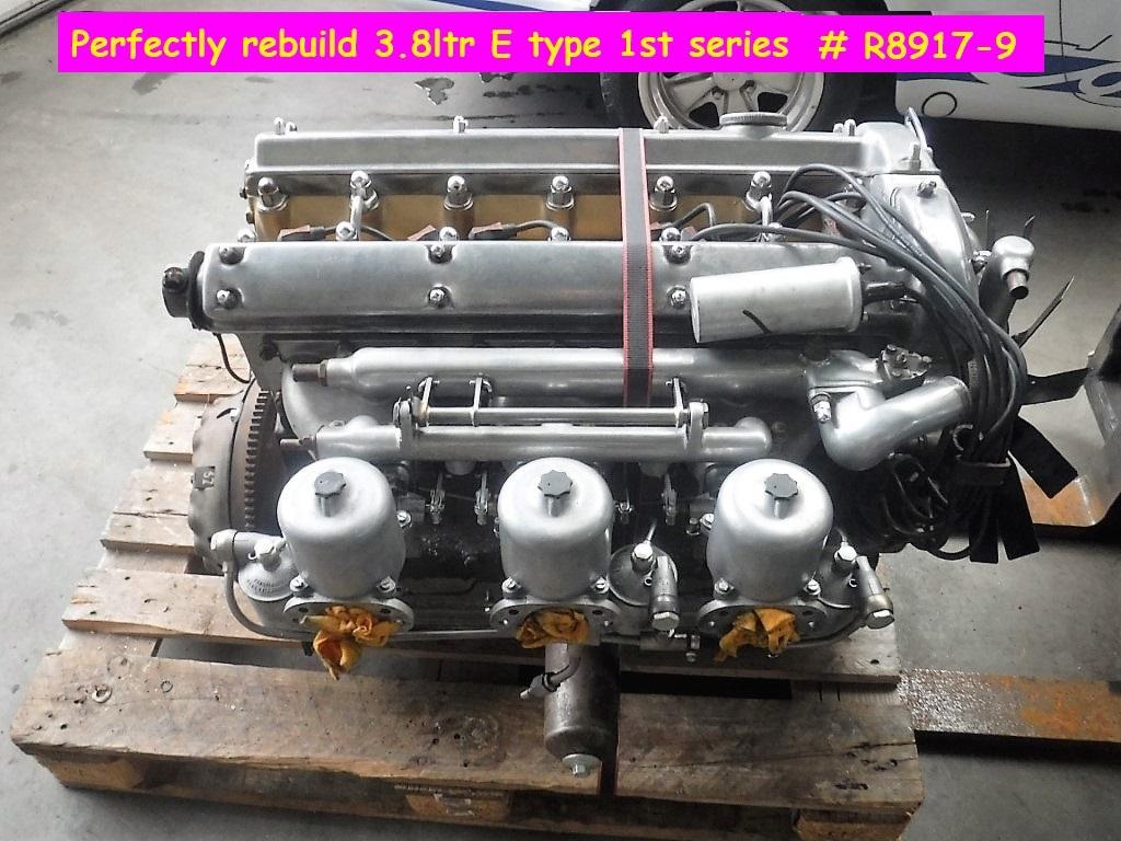 1961 Jaguar parts E-type engine RA7315-9