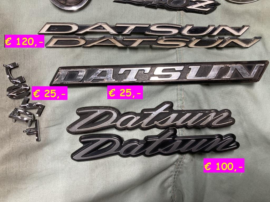1970 Datsun parts diverse