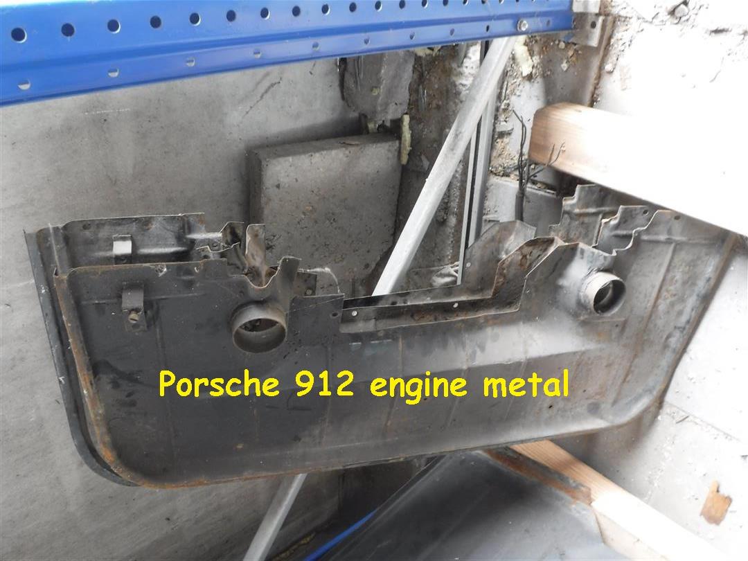 1960 Porsche parts 356 hardtop