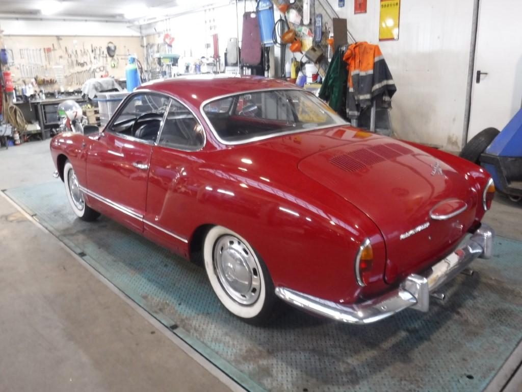 1969 Volkswagen Karmann Ghia Red