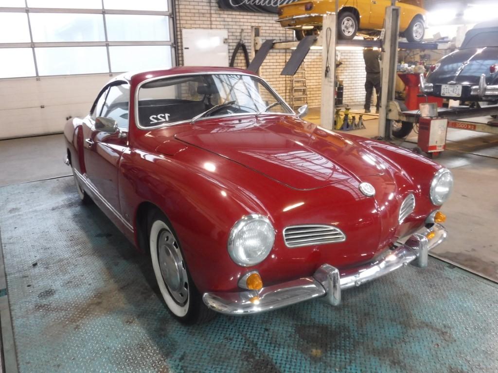 1969 Volkswagen Karmann Ghia Red