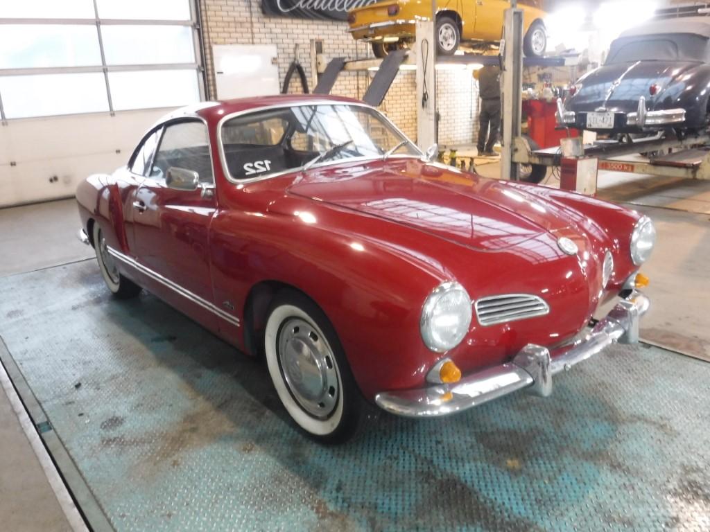 1969 Volkswagen Karmann Ghia Red