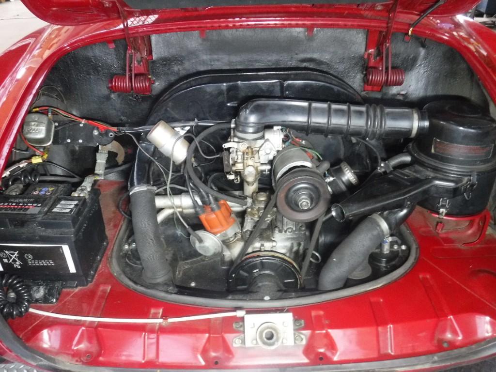 1969 Volkswagen Karmann Ghia Red