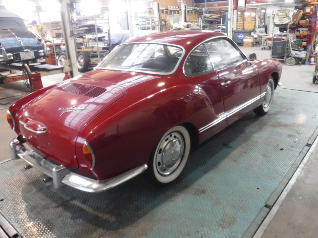 1969 Volkswagen Karmann Ghia Red