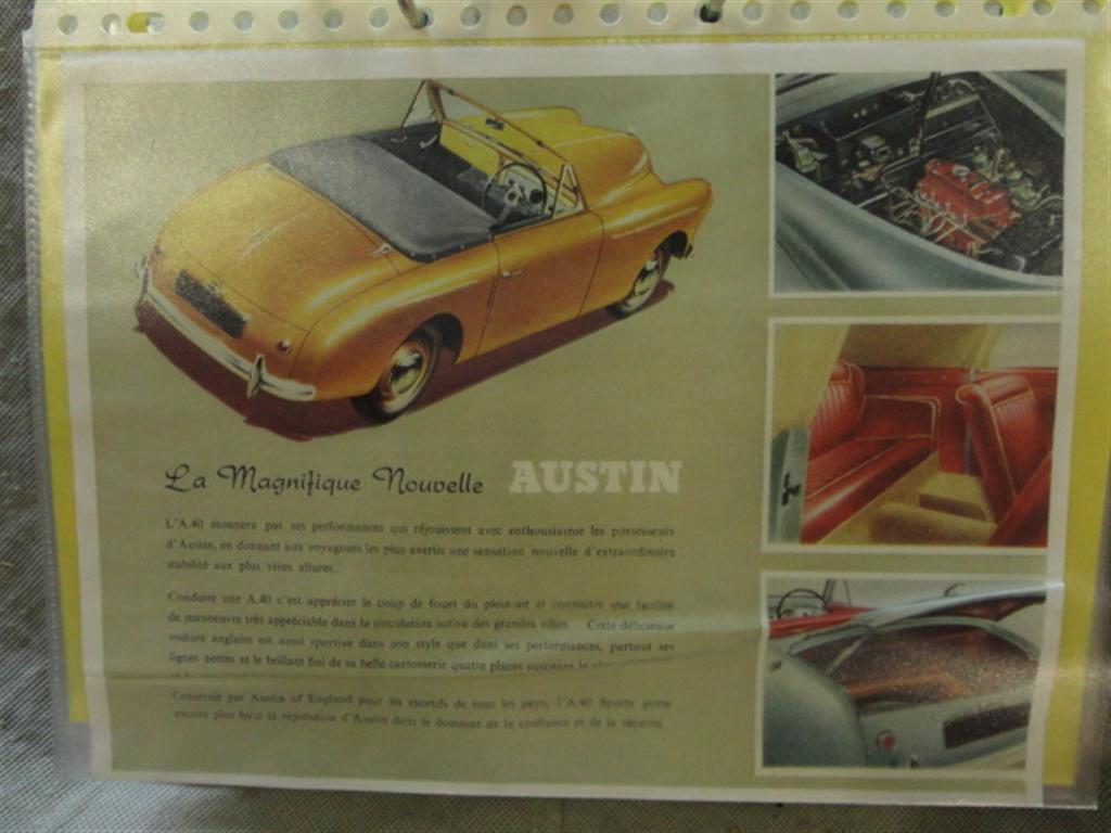 1952 Austin A40 Sports convertible