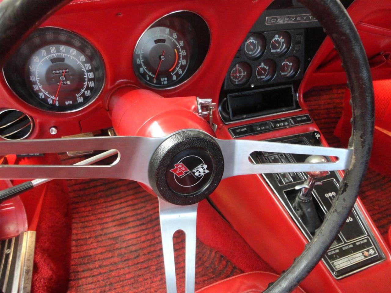 1969 Chevrolet Corvette &#039;&#039;69 Roadster Red
