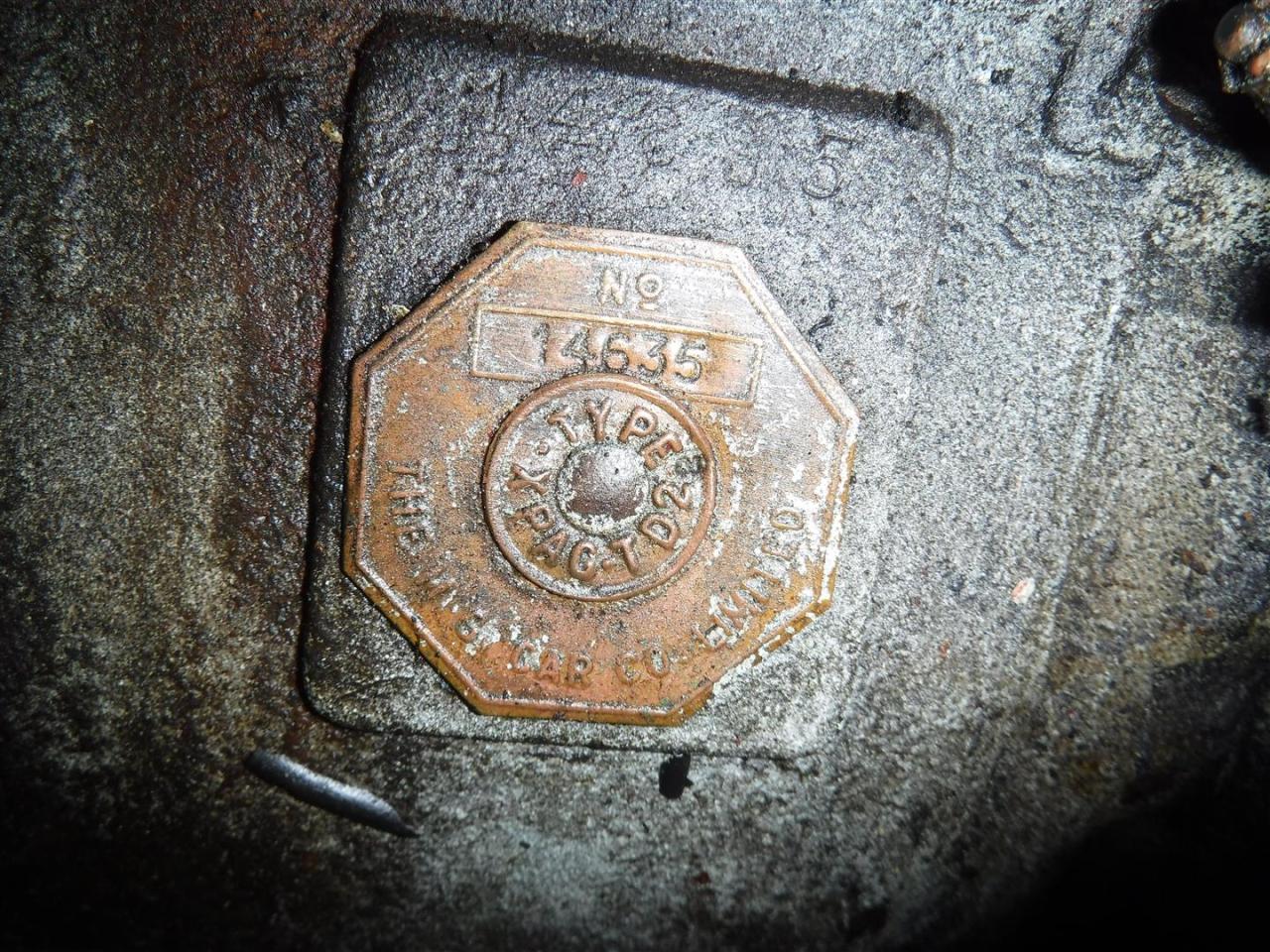 1960 MG TD engine 14635