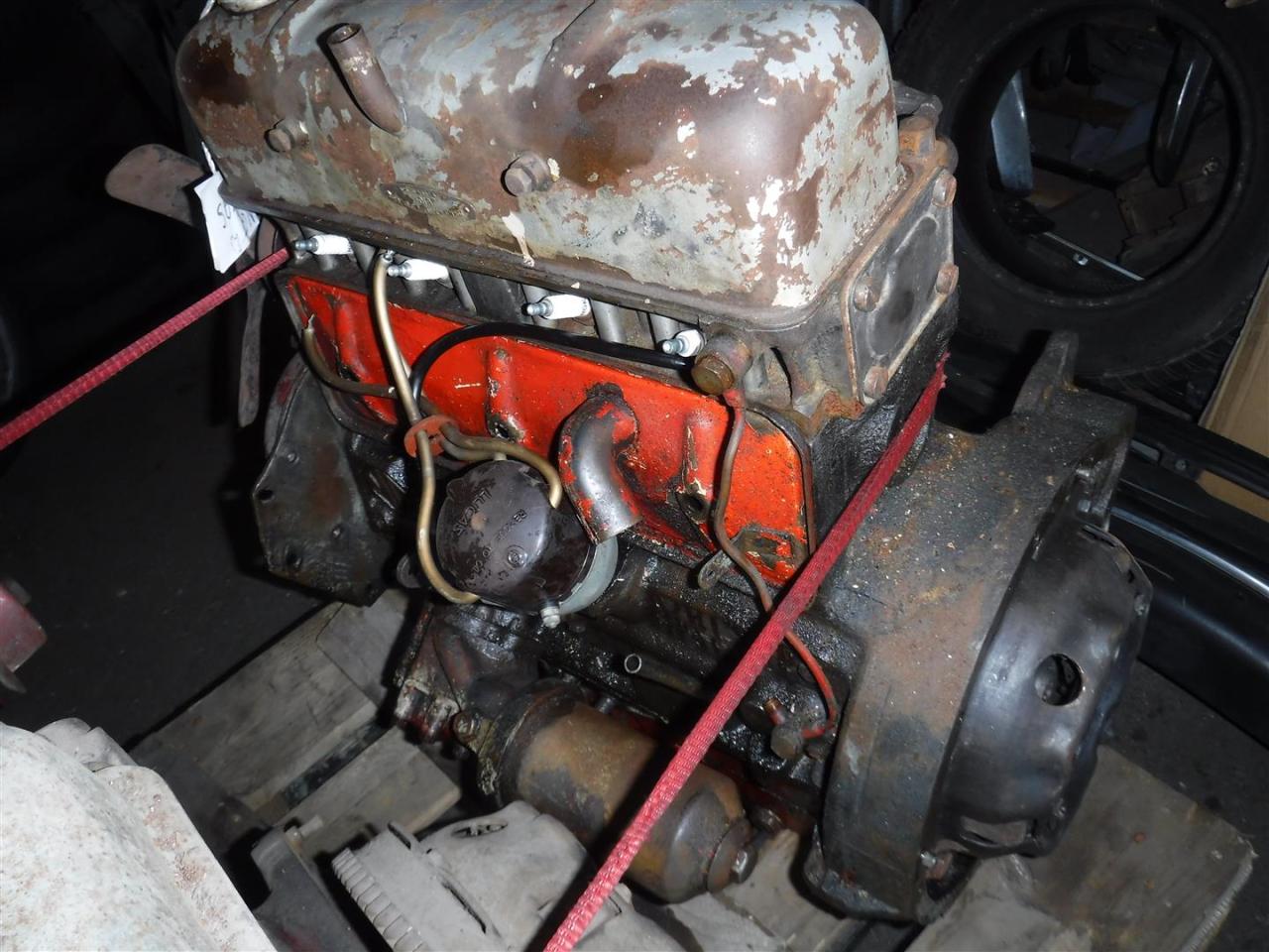 1960 MG TD engine 14635