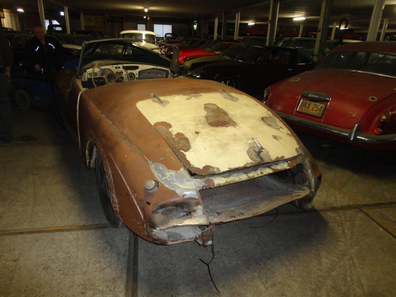 1953 Sunbeam Alpine Roadster to restore