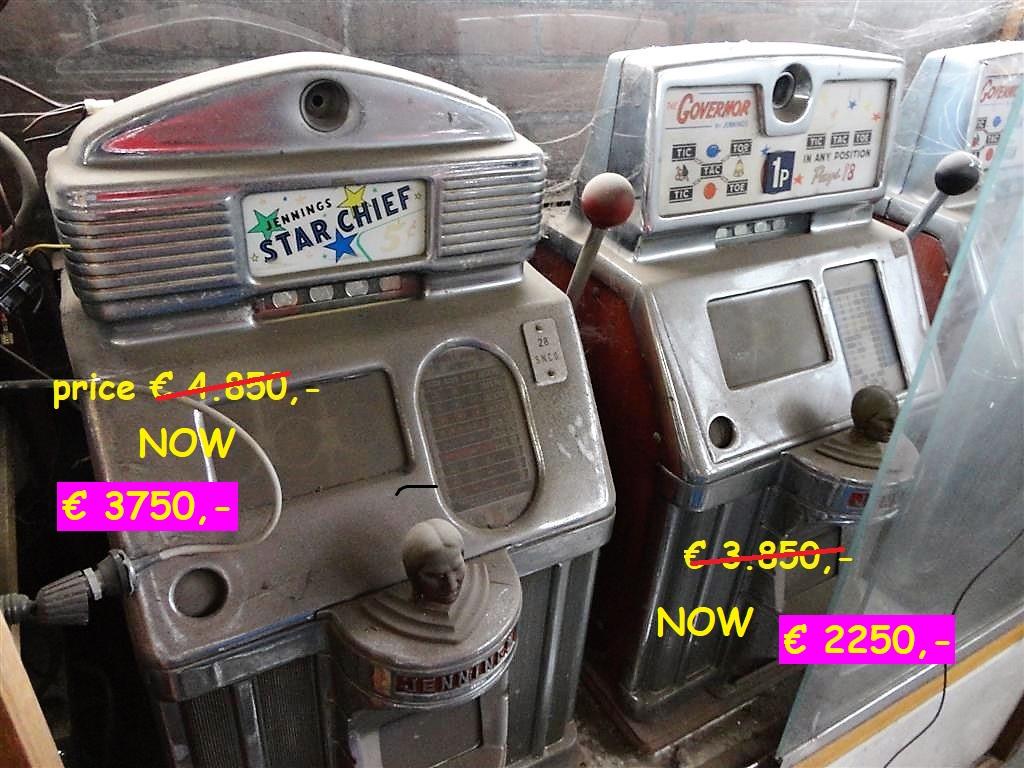 1930 Speel automaten diverse