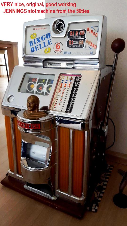 1950 Speel automaten  slot machines (jennings)