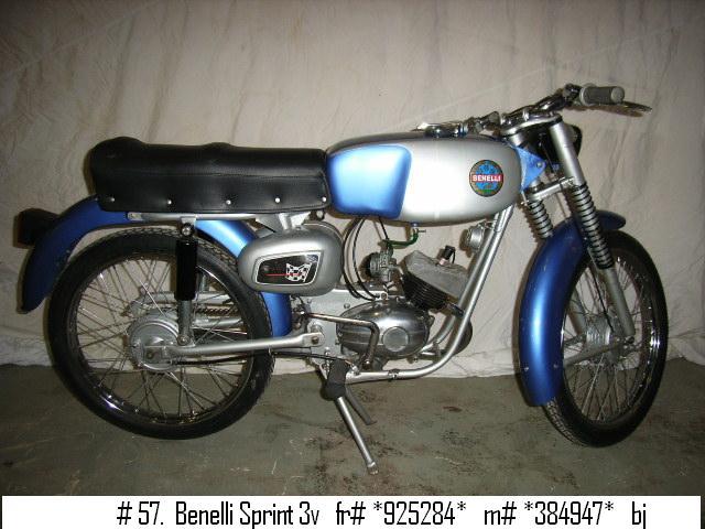1950 Benelli Sprint 3V