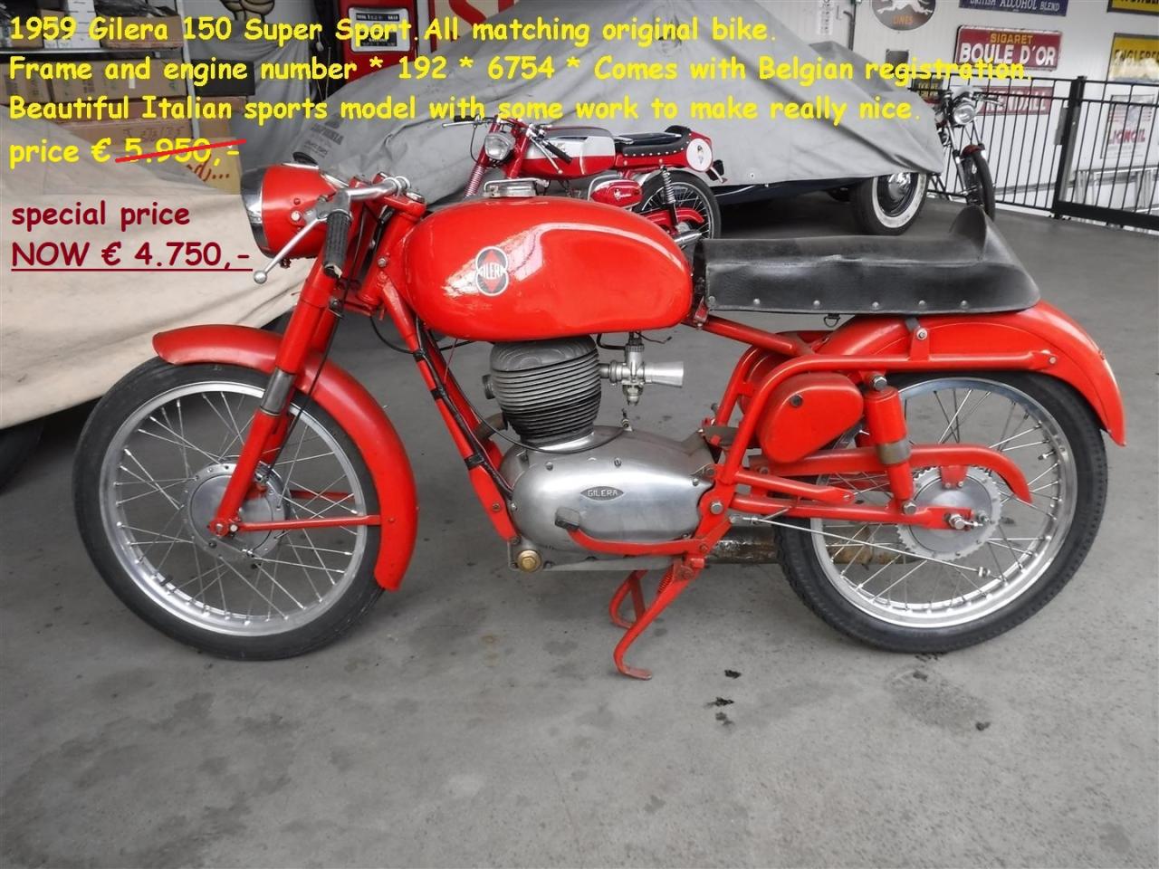 1959 Gilera 150 Super Sport