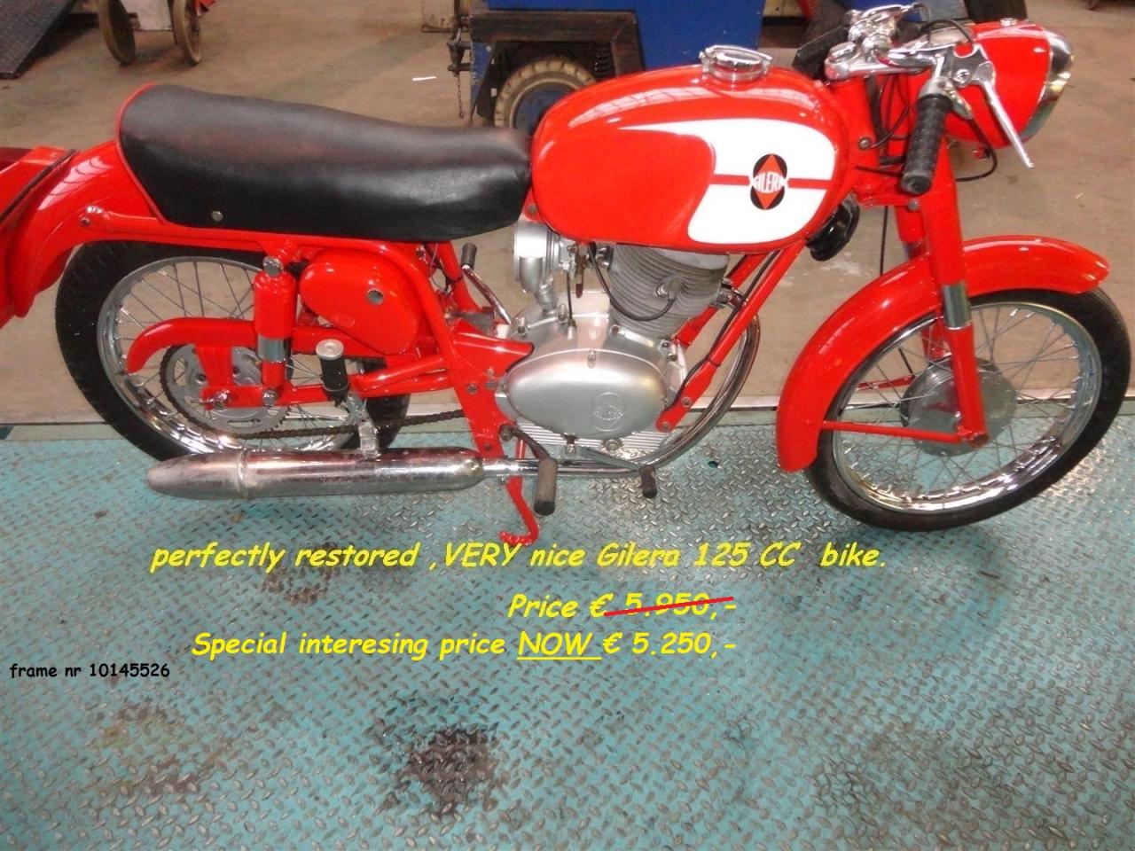 1960 Gilera 125CC