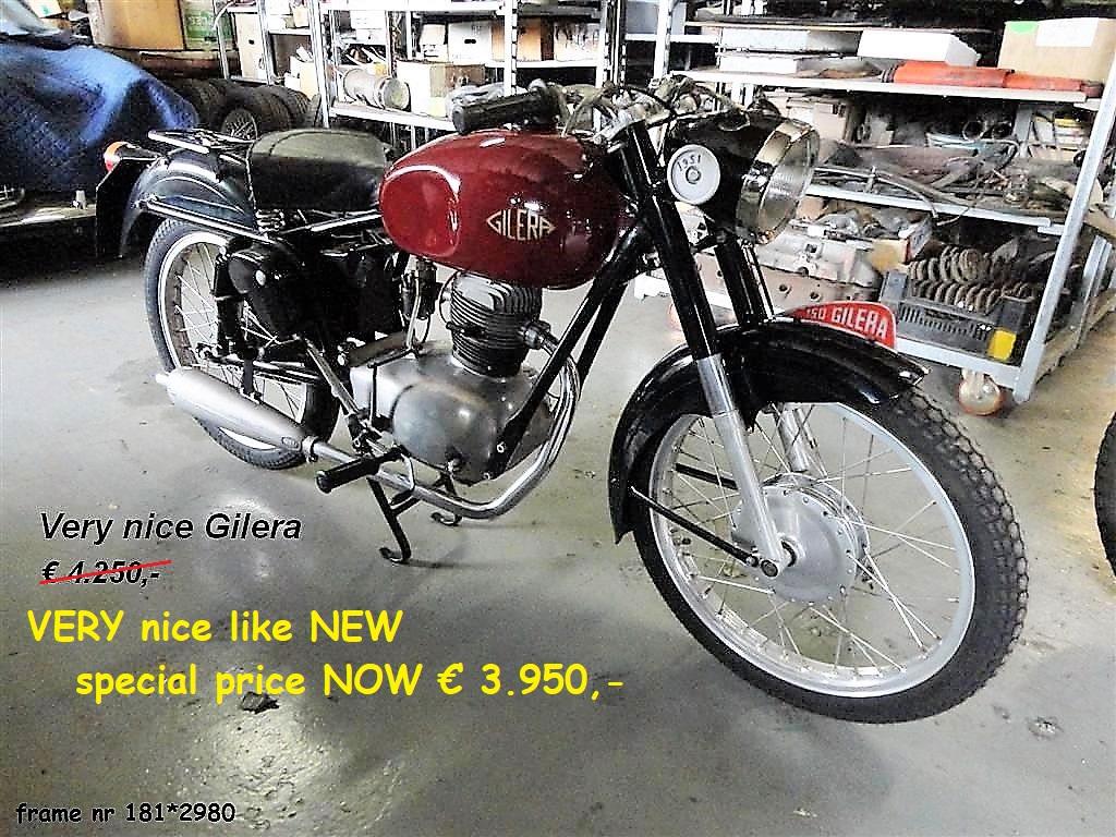 1958 Gilera motor