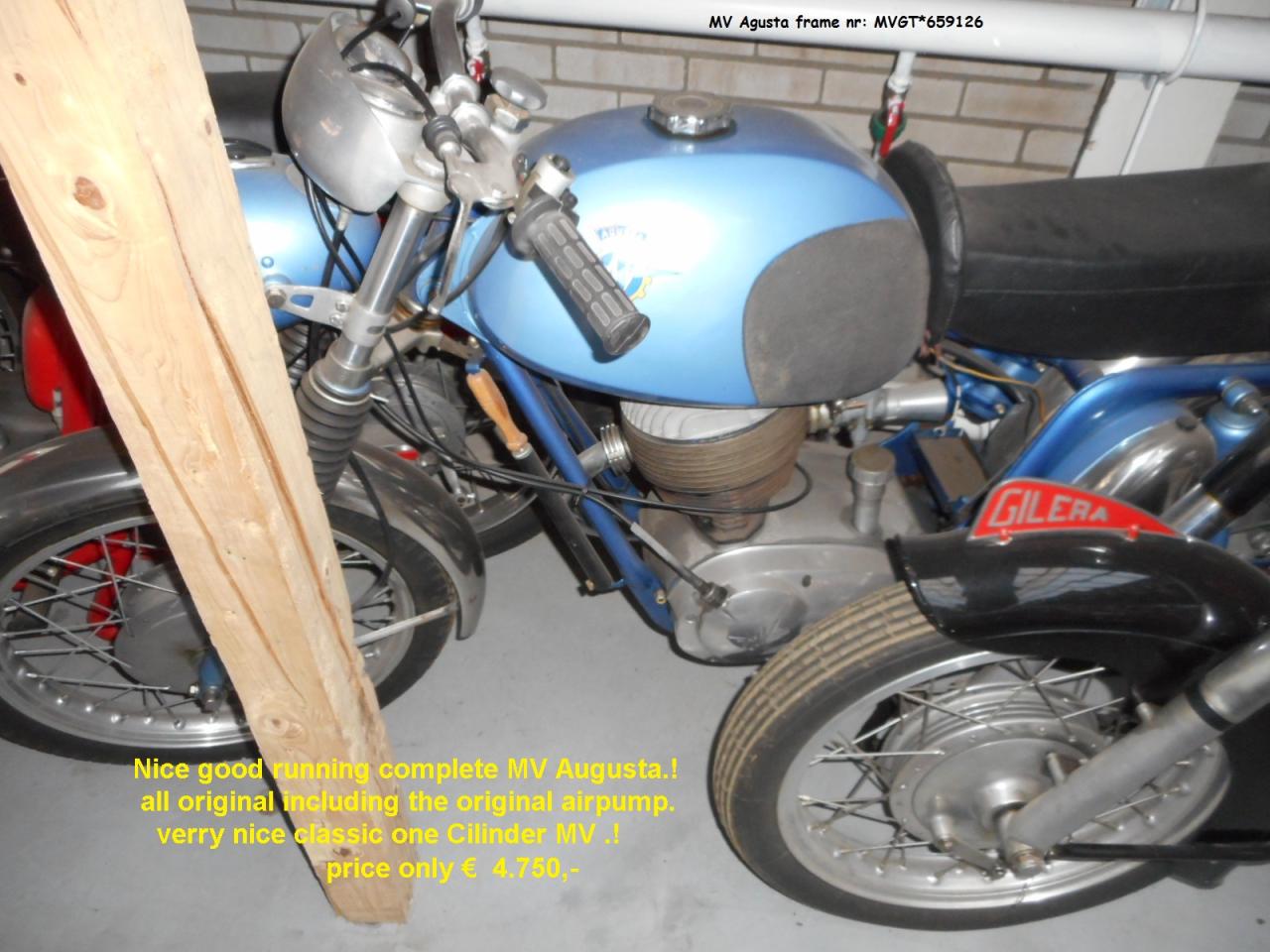 1950 MV Agusta one cilinder