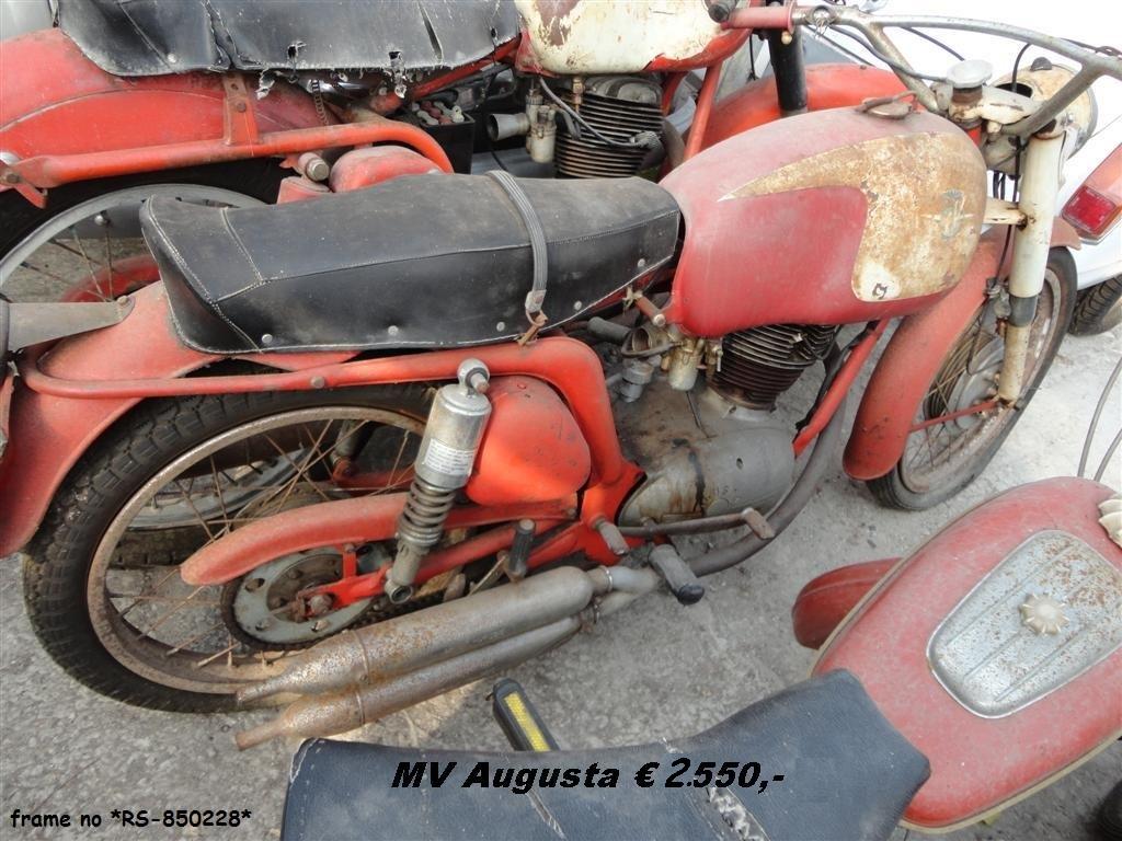 1960 MV Agusta bike