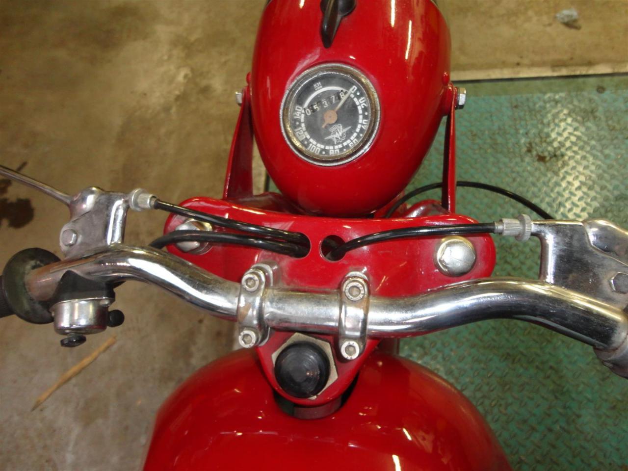 1957 MV Agusta 125 CC red