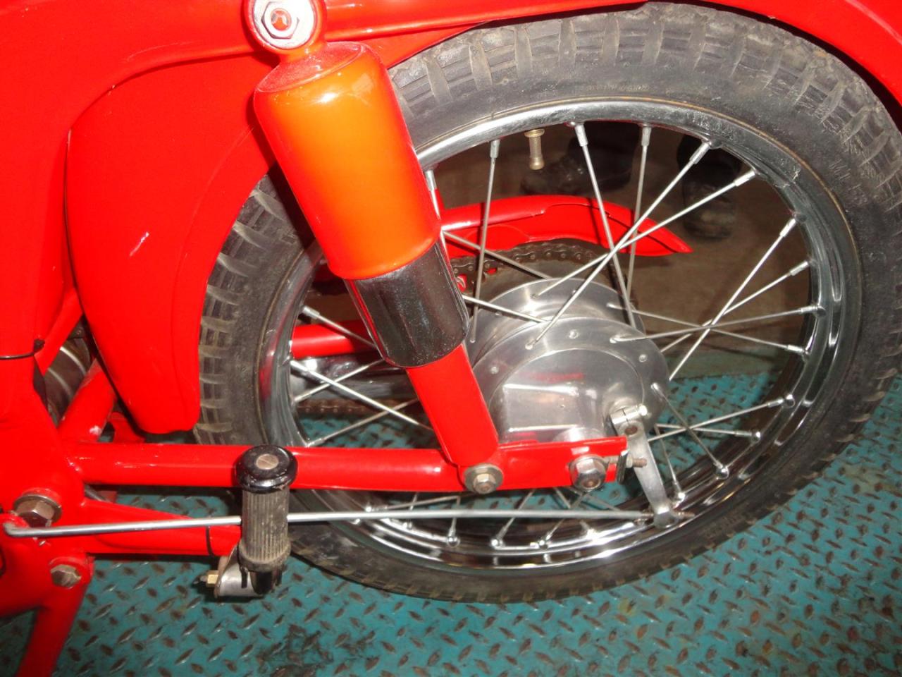 1957 MV Agusta 125 CC red