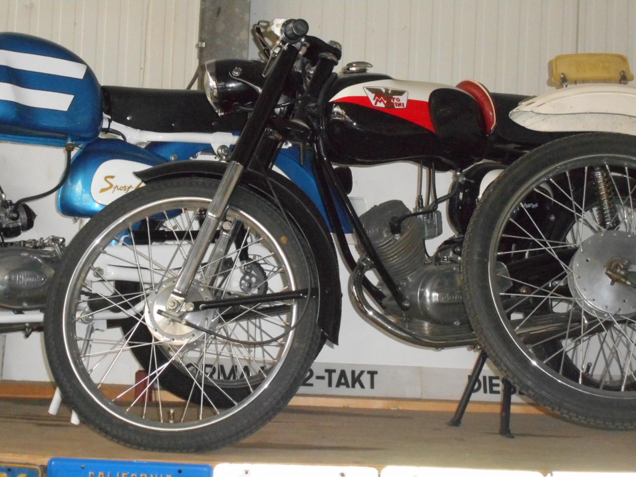1960 Moto Morini black 4stroke