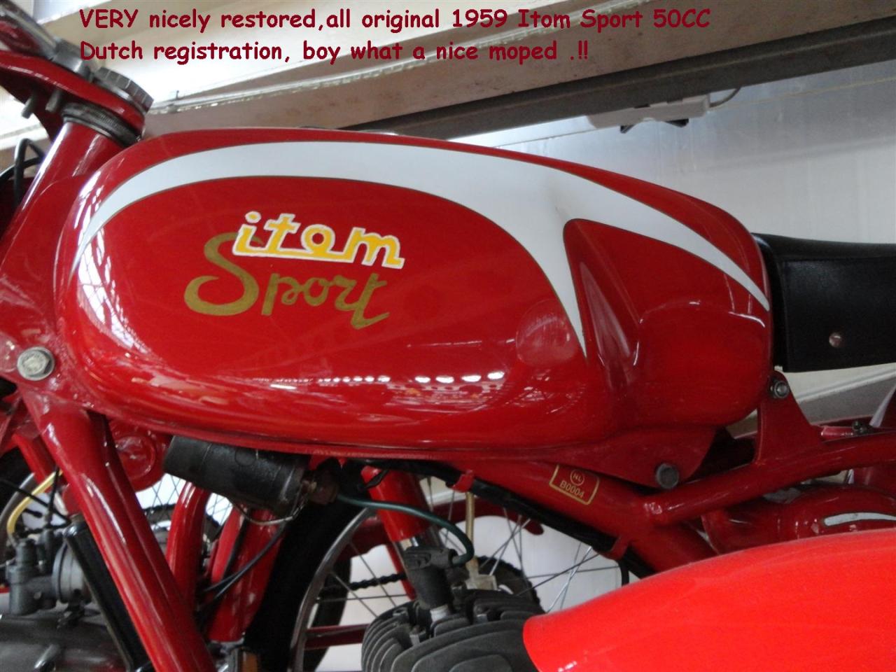 1959 Itom Sport 50CC