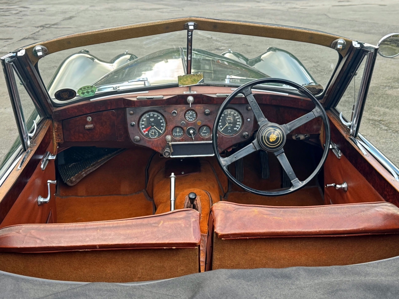 1955 Jaguar XK140  Drophead Coupe Chassis No. 807260