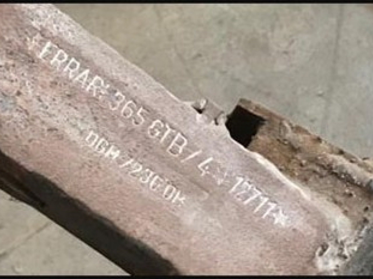 Ferrari Daytona Spider Project (Original Early Chassis Number 12711)